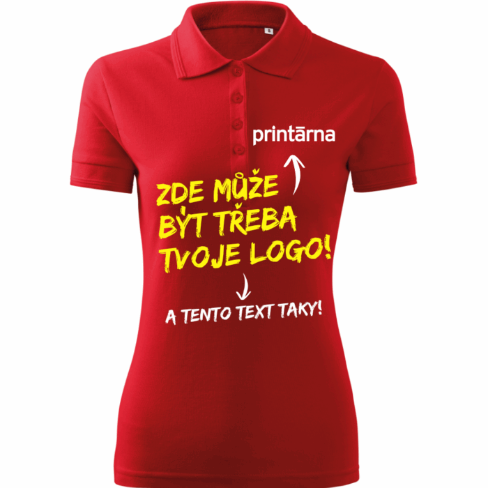 Tričko Malfini Pique Polo FreeF10 – S Vlastním Potiskem Nebo Bez