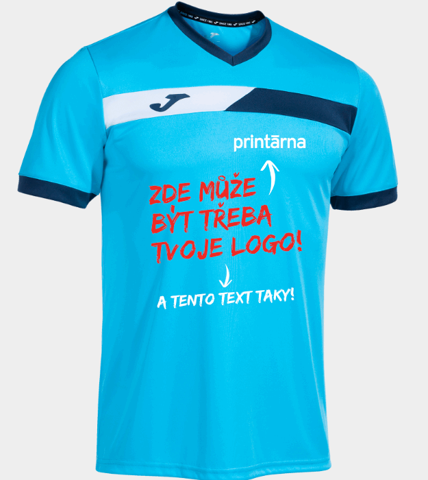 JOMA COURT SHORT SLEEVE T-SHIRT– S Vlastním Potiskem Nebo Bez