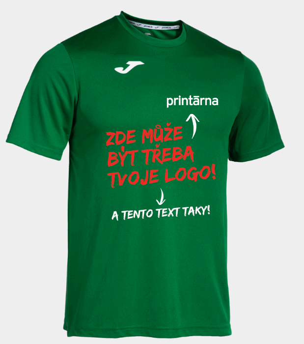 JOMA T-SHIRT COMBI– S Vlastním Potiskem Nebo Bez