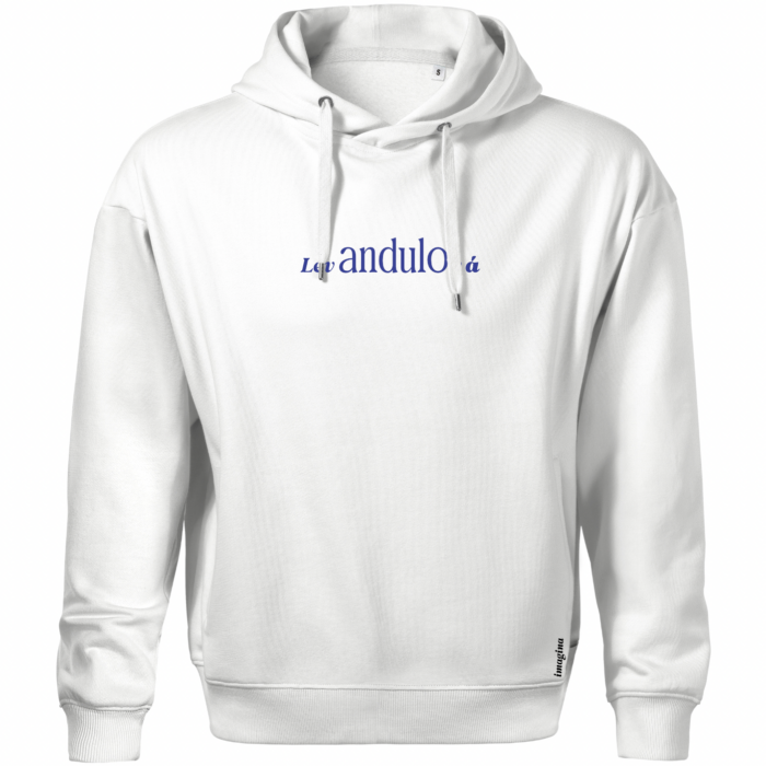 "lev ANDULO vá" Pearl Hoodie
