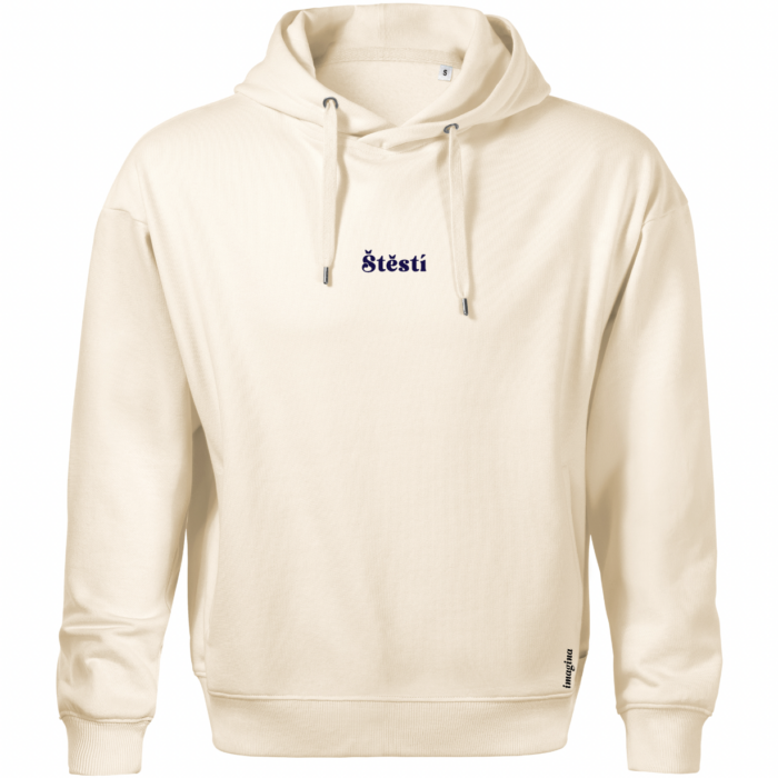 "Štěstí" Cream Hoodie