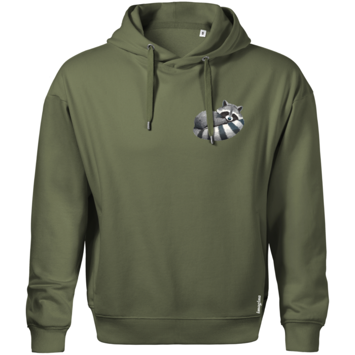 "Mýval" Green Hoodie