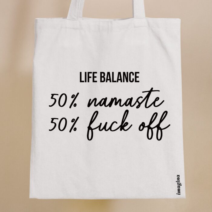 Life balance plátěnka