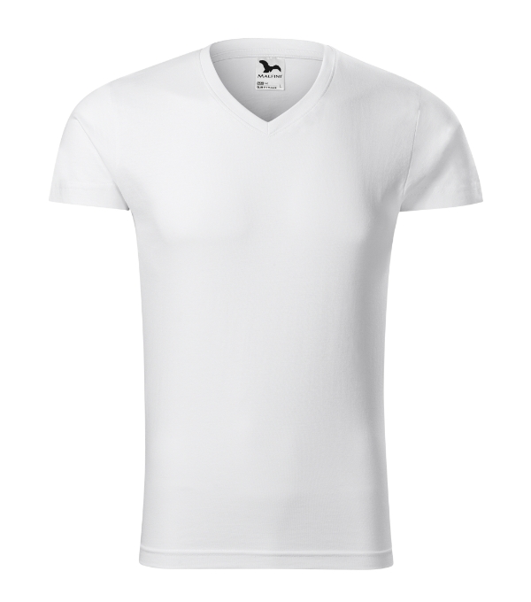 Slim Fit V-neck 146 - Tričko pánské